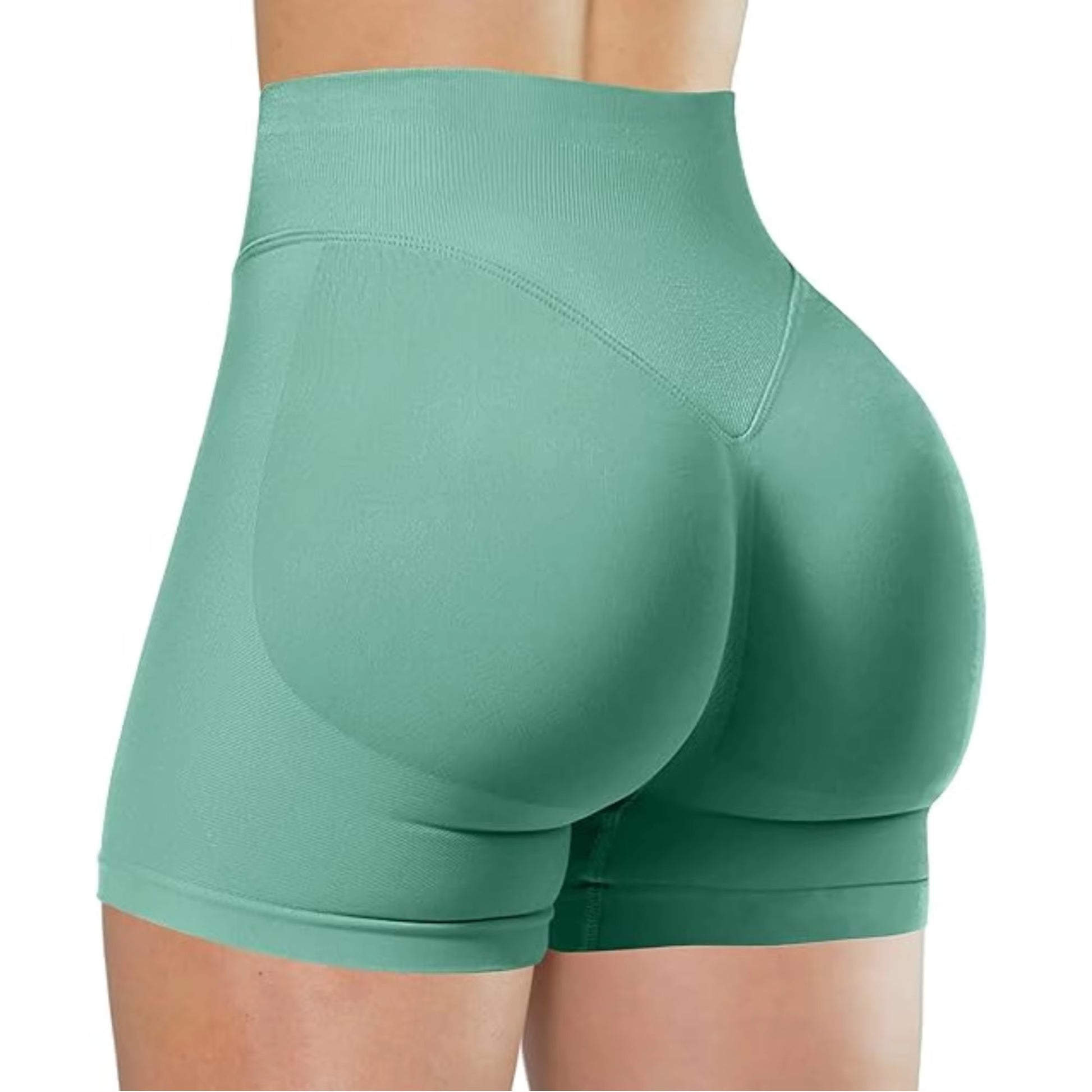 Summer High Waisted Yoga Shorts Fashionable and Sexy Running Fitness Pants Solid Color Yoga Leggings Customizable Labels