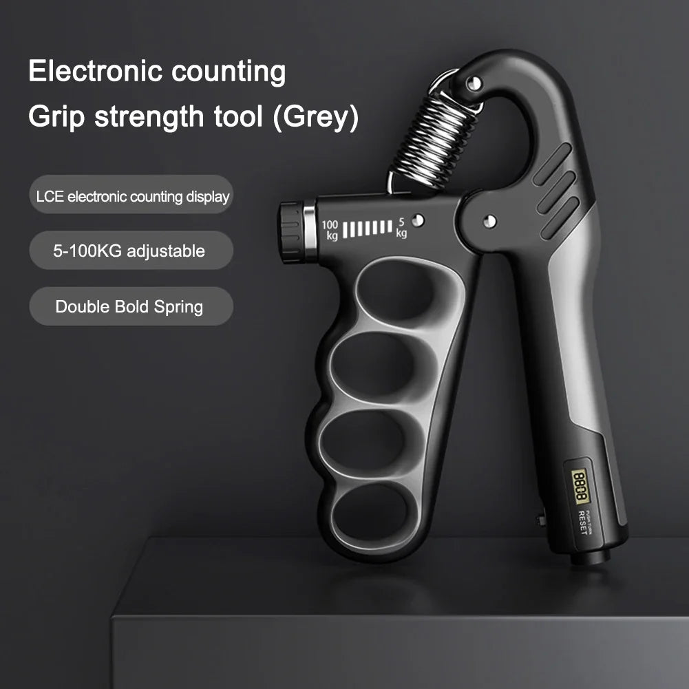 5-100KG Digital Electronic Hand Grip Power Strength Trainer Tester Hand Dynamometer Professional Fitness Accessories