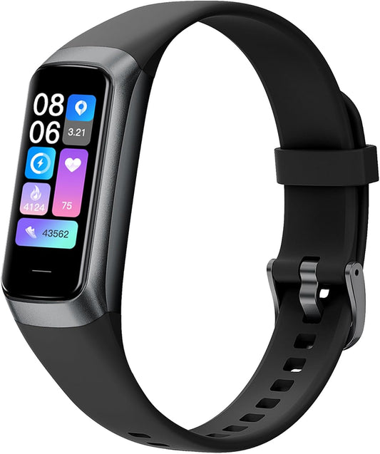 Stay Fit and Stylish! 💪✨ Check out our sleek AMOLED Health & Fitness Tracker for both men and women! With 25 sports modes, heart rate & blood pressure monitoring, and more! 🏃‍♂️⏱️ #FitnessGoals #HealthTracker