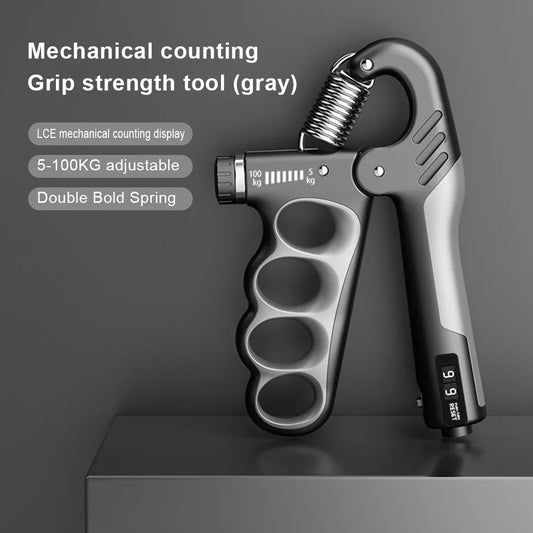 5-100KG Digital Electronic Hand Grip Power Strength Trainer Tester Hand Dynamometer Professional Fitness Accessories
