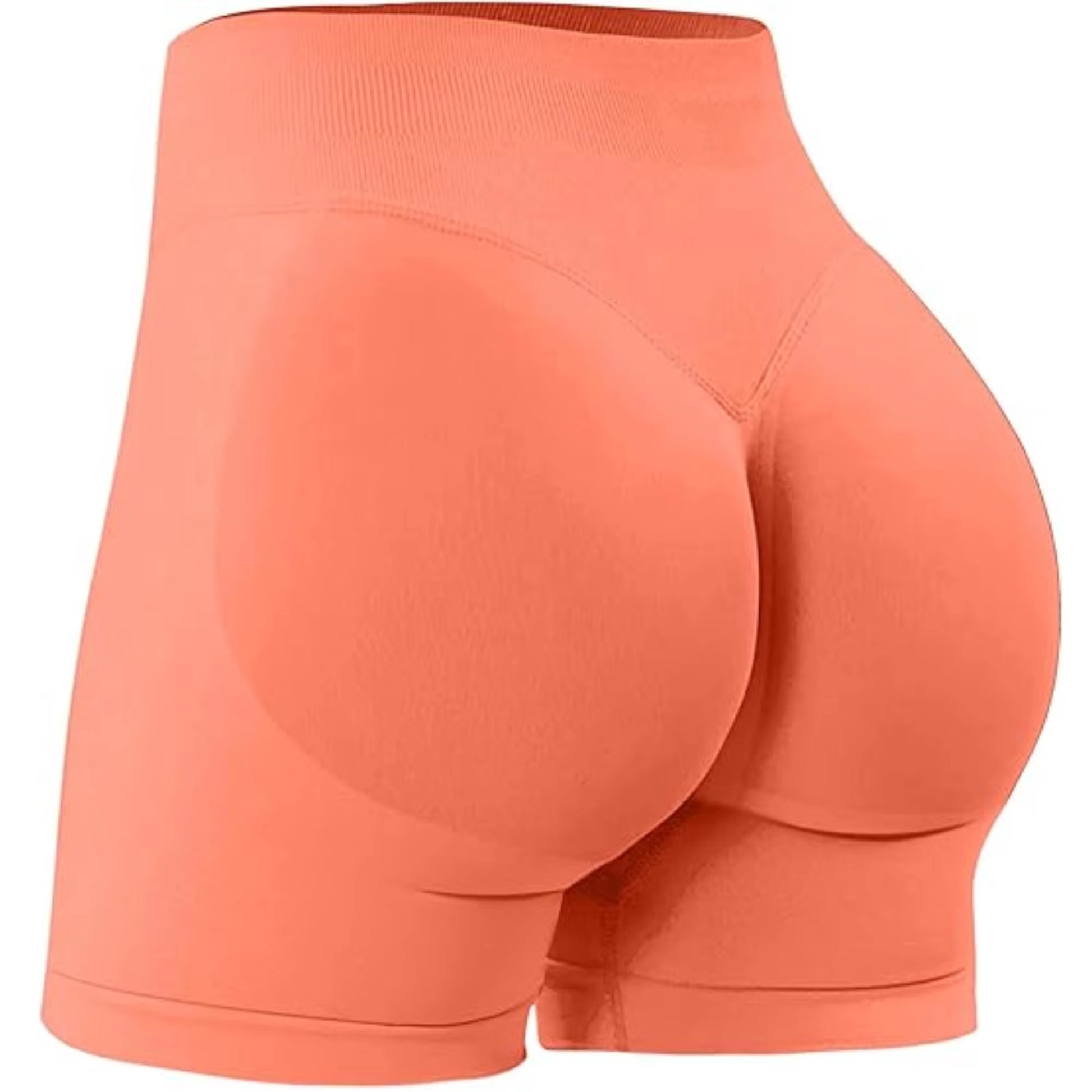 Summer High Waisted Yoga Shorts Fashionable and Sexy Running Fitness Pants Solid Color Yoga Leggings Customizable Labels