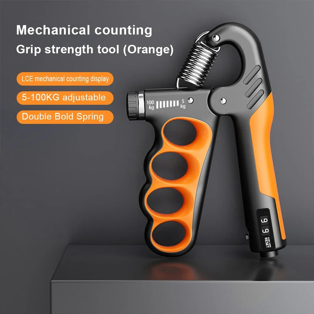 5-100KG Digital Electronic Hand Grip Power Strength Trainer Tester Hand Dynamometer Professional Fitness Accessories