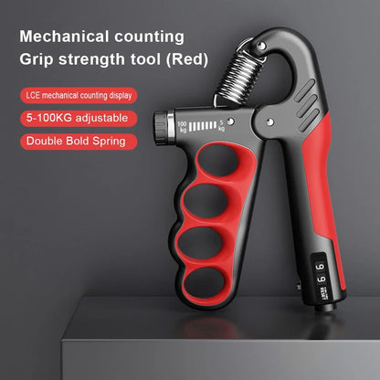 5-100KG Digital Electronic Hand Grip Power Strength Trainer Tester Hand Dynamometer Professional Fitness Accessories